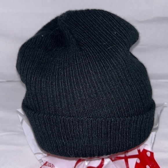 Charlotte Russe hat beanie slouchy fold over pull on tight knit skull cap - Picture 3 of 5